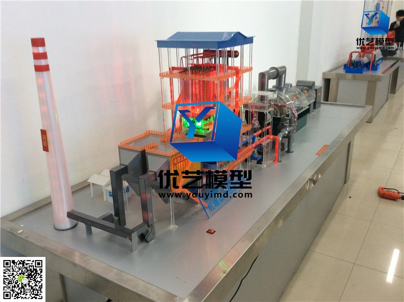 300MW火力發(fā)電機(jī)組模型 300MW火力發(fā)電機(jī)組模型