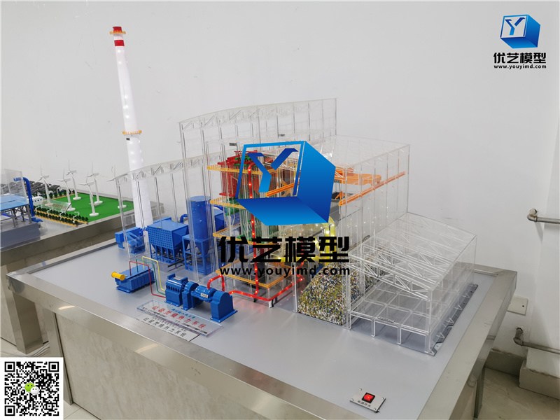 垃圾發(fā)電廠模型 垃圾發(fā)電廠模型
